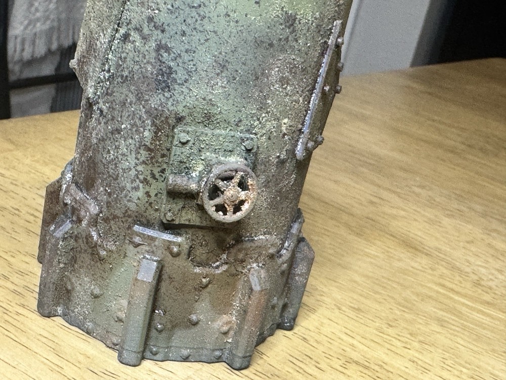 Warhammer Necromunda Inspiring terrain Hazard Container –scratch built.