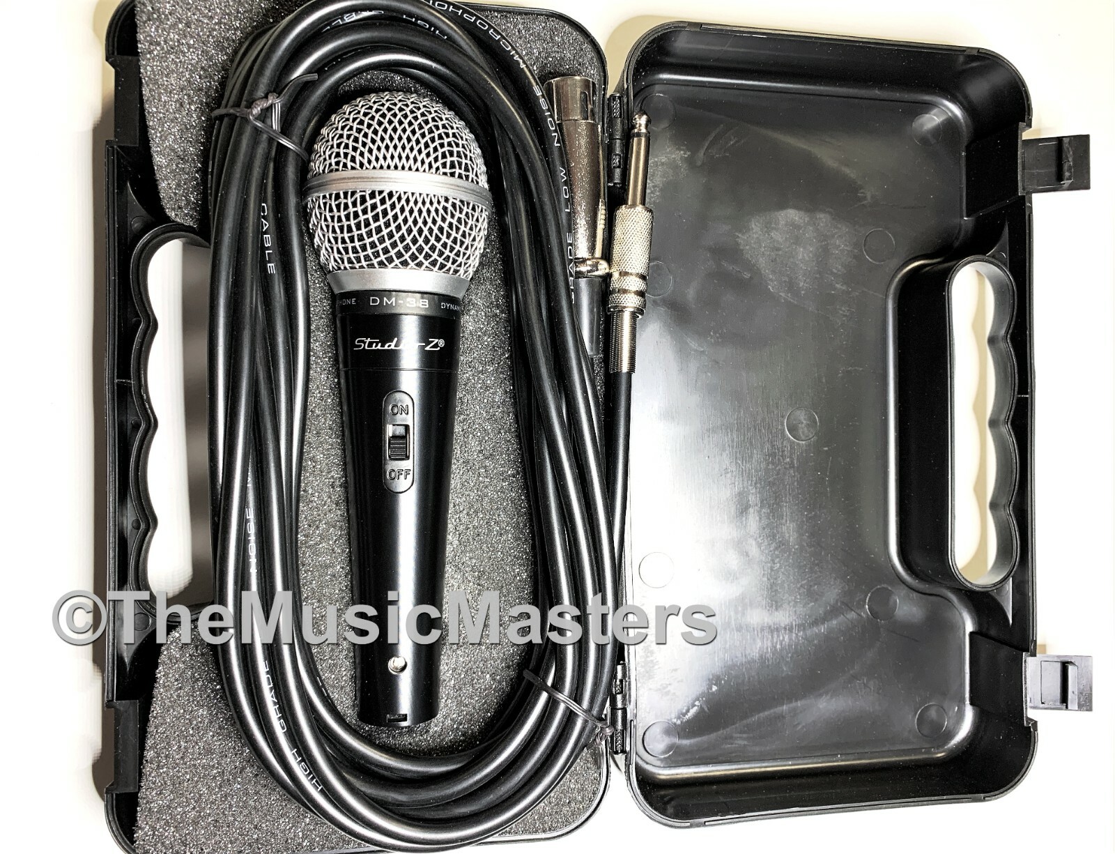 Professional Dynamic Handheld DJ Karaoke MICROPHONE w/Case XLR to 1/4" Cable
