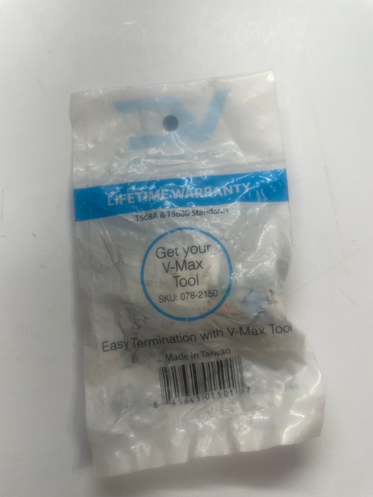 Cat6 White Network Ethernet Jack 352-V2721-WH