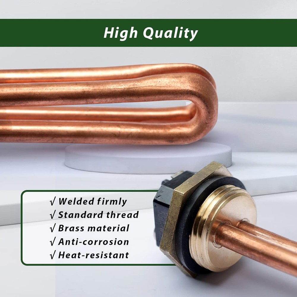 Efficient 2-Pack Water Heater Elements for Ecosmart & Rheem Models - HE 55220