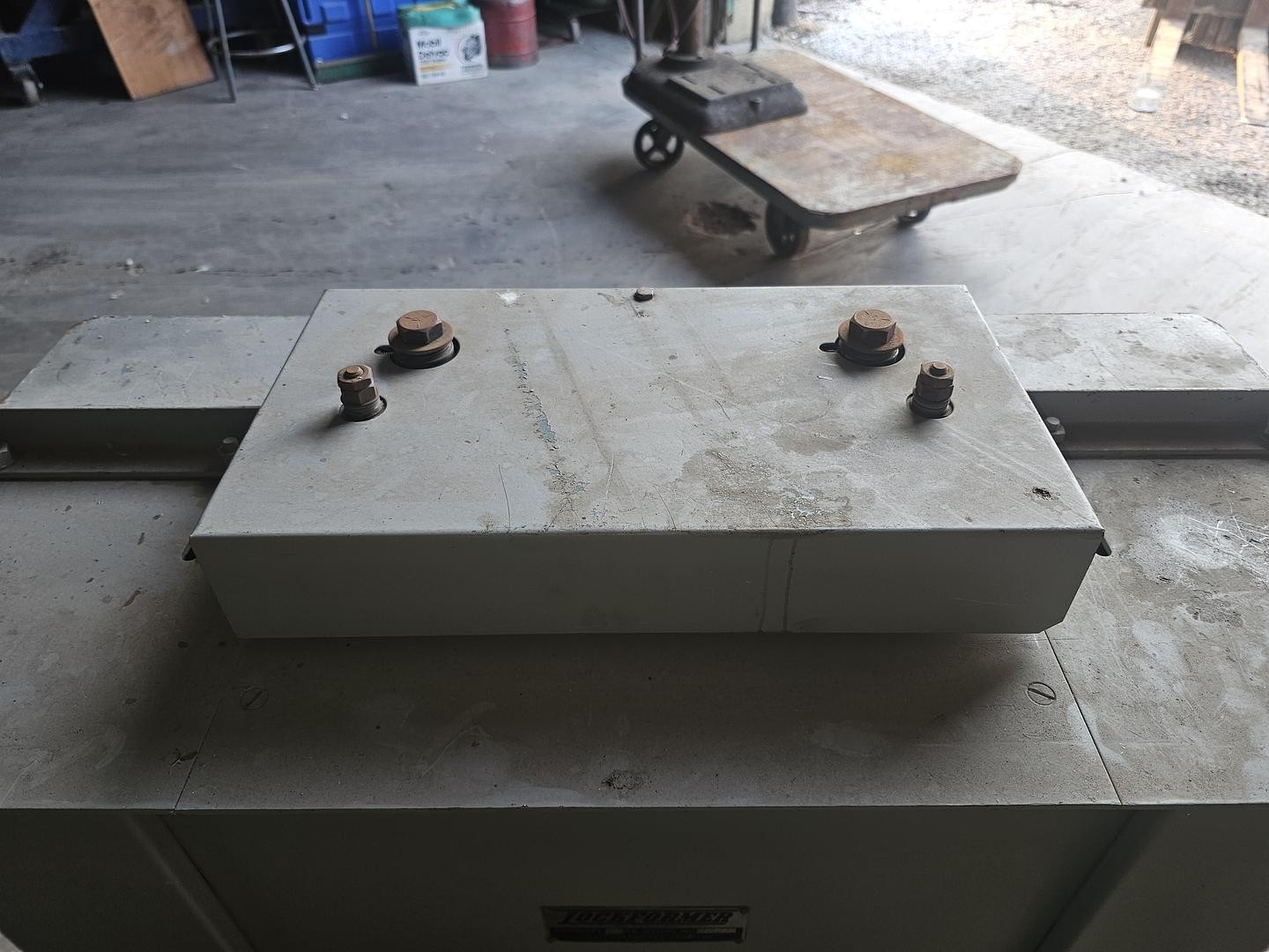 20 Ga. Lockformer Pittsburgh Roll Cleat Former Machine, Right Angle Flange