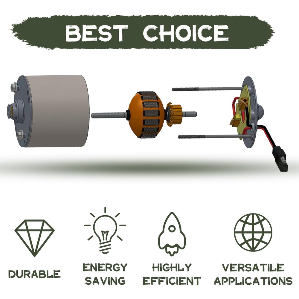 Universal 12V Hunting Spinner Feeder Box Motor