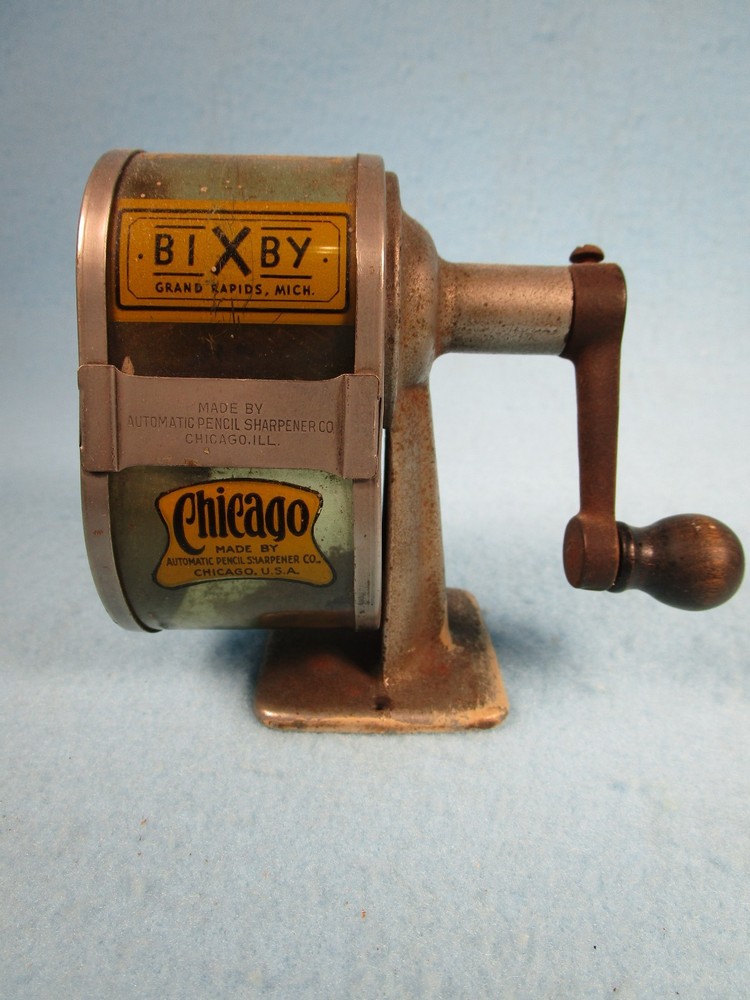 BIXBY Automatic PENCIL SHARPENER, CHICAGO, USA, Grand Rapids, MI