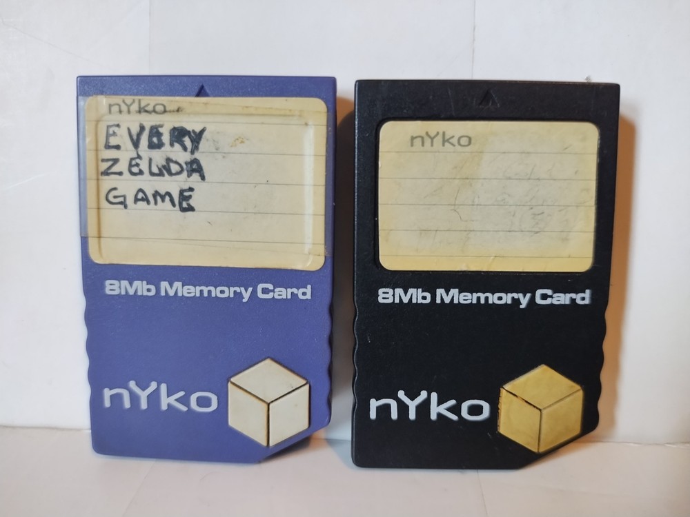 Nintendo GameCube Memory Cards