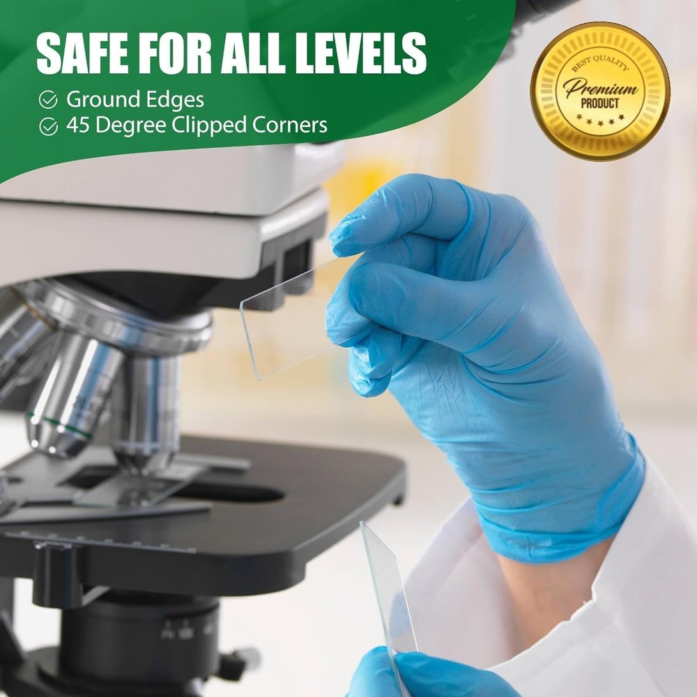 Microscope Slides, Pre-Cleaned Ultra-Clear Blank Microscope Slides and Covers ?