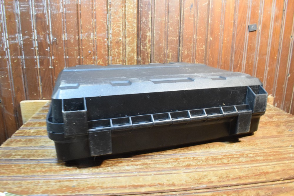 DEWALT POWER DRIVER DRILL HARD PLASTIC STORAGE CARRY CASE TOOL BOX EMPTY D21008K