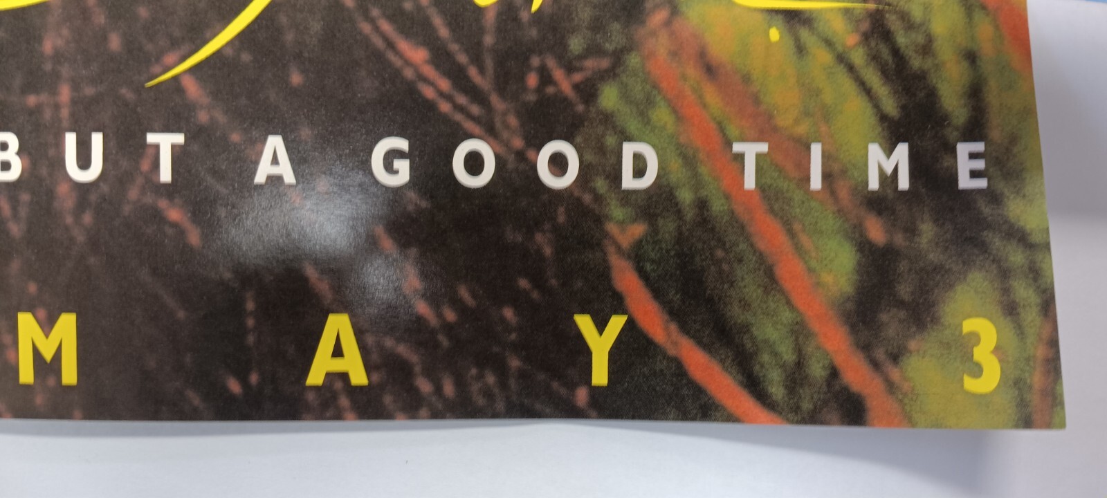 Poison Open Up And Say Ahh Vintage 1988 Promo Poster, '80s Glam Metal, Hard Rock