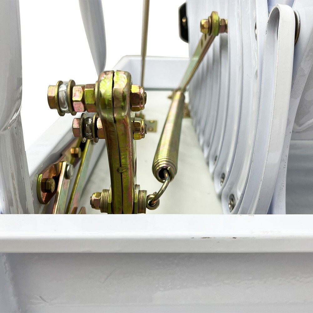 Attic Ceiling Ladder 10ft White Ceiling Mounted Folding Stairs Pull Down Ladder