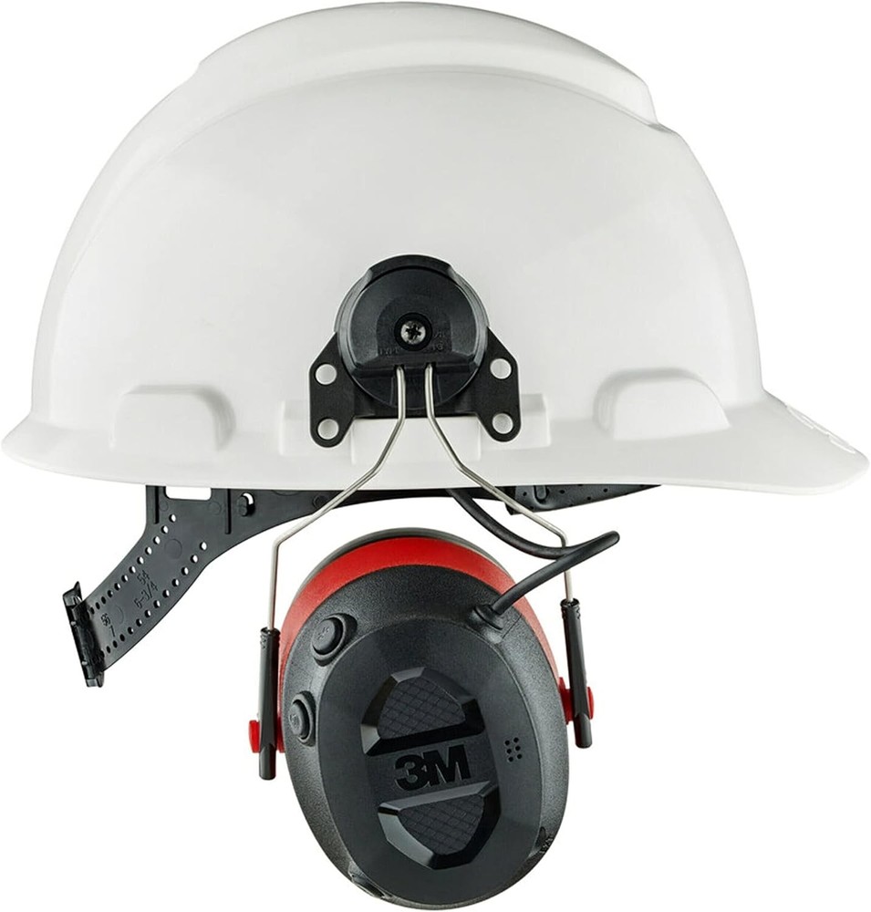3M Pro-Comms Electronic Hearing Protector, Wireless Pro-Comms, Black/Red