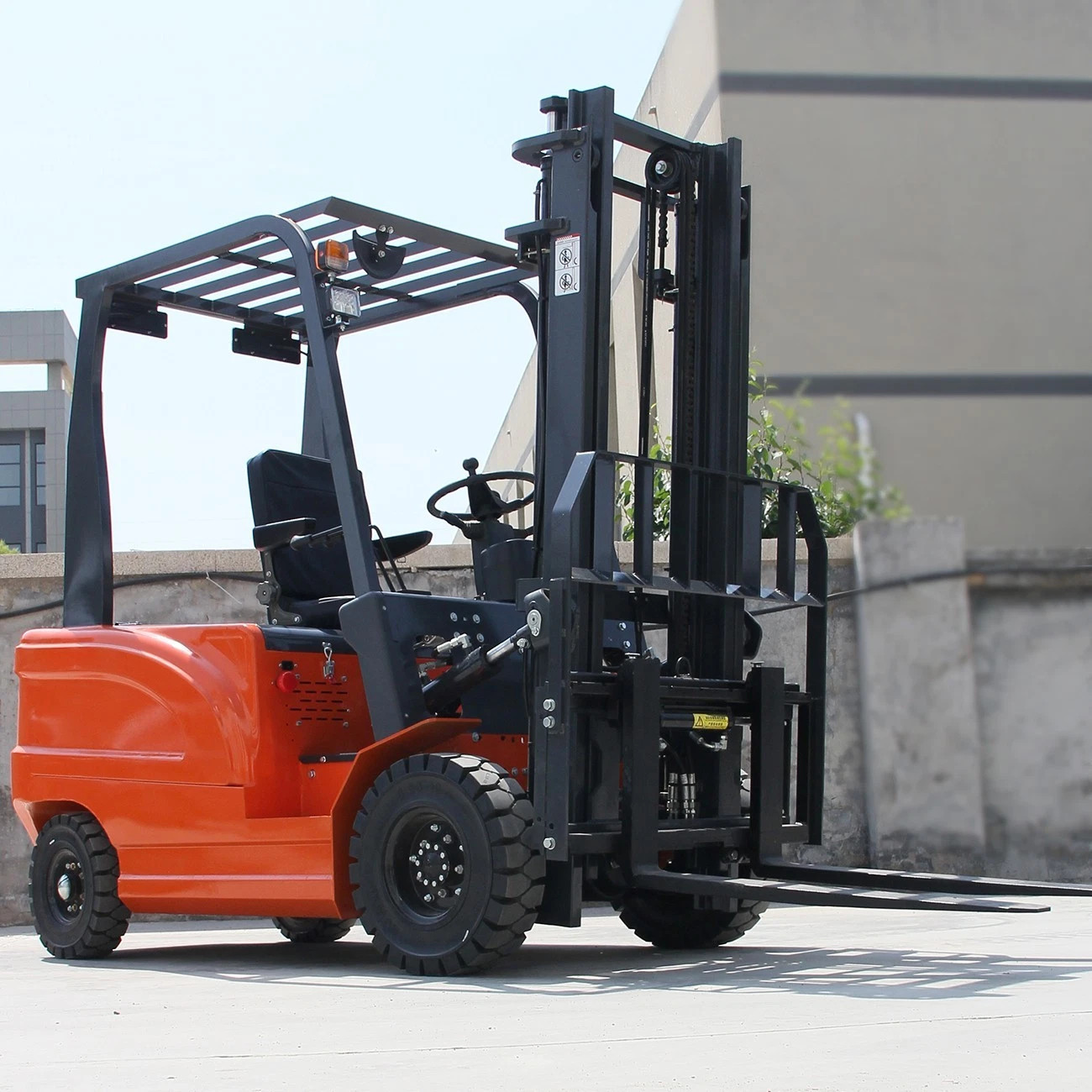 5500lbs Electric Forklift 60V 70Ah Side Shift with Charger Lifter Free Shipping