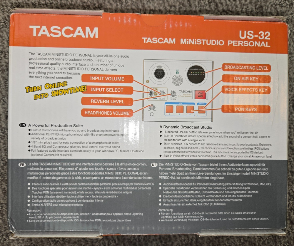 Tascam US-32