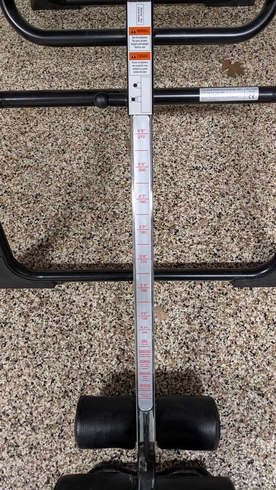 Swedish MasterCare AB Inversion Table