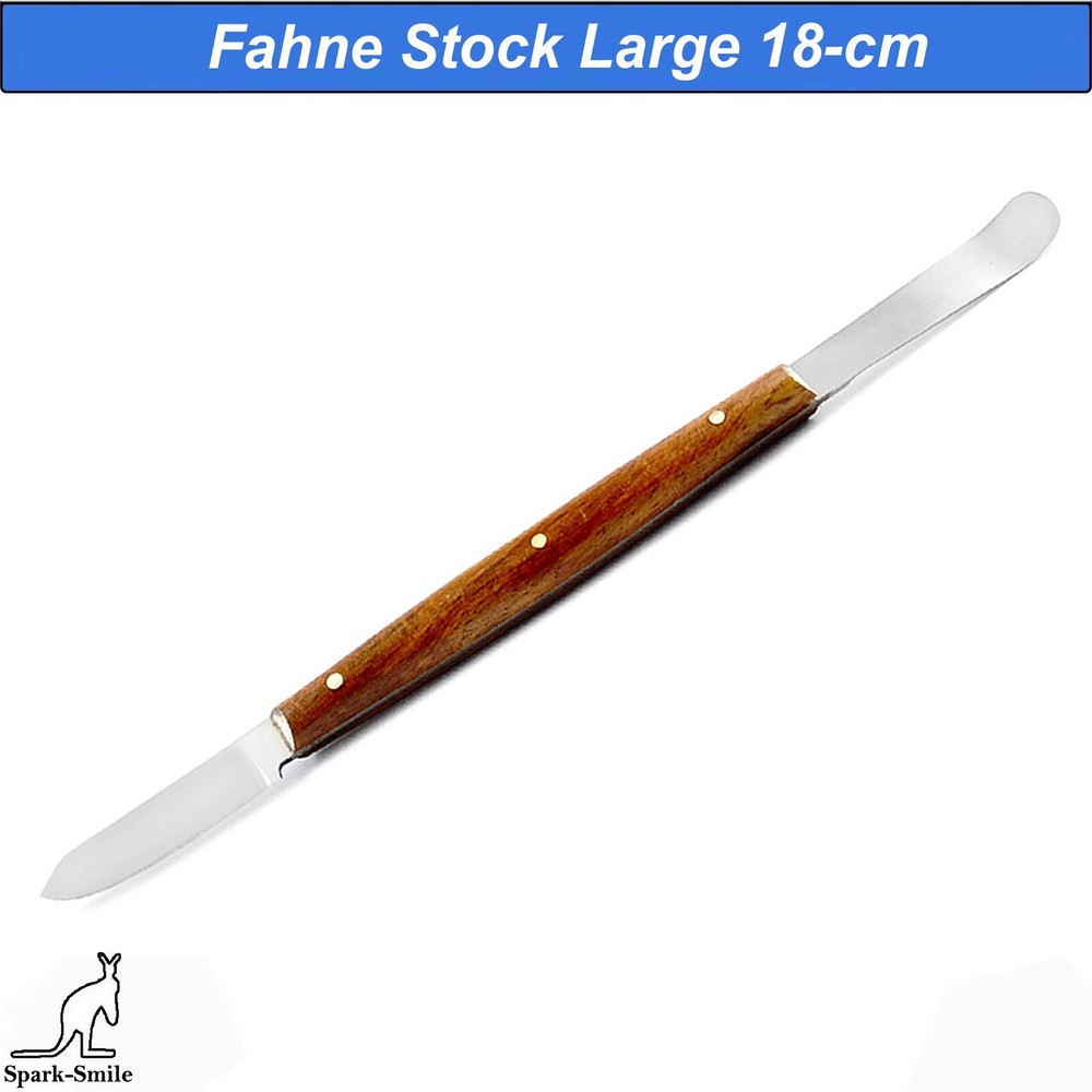 Dental Plaster Spatulas Fahen Waxing Modelling Wood Handle Lab Instruments Set