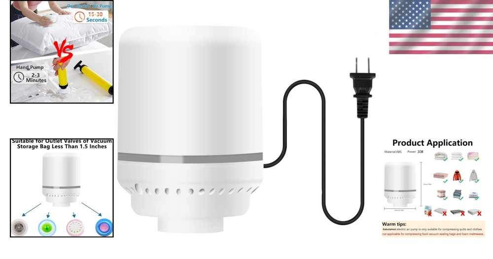 Efficient Electric Air Pump: Lightweight Design for Quick Storage Solutions