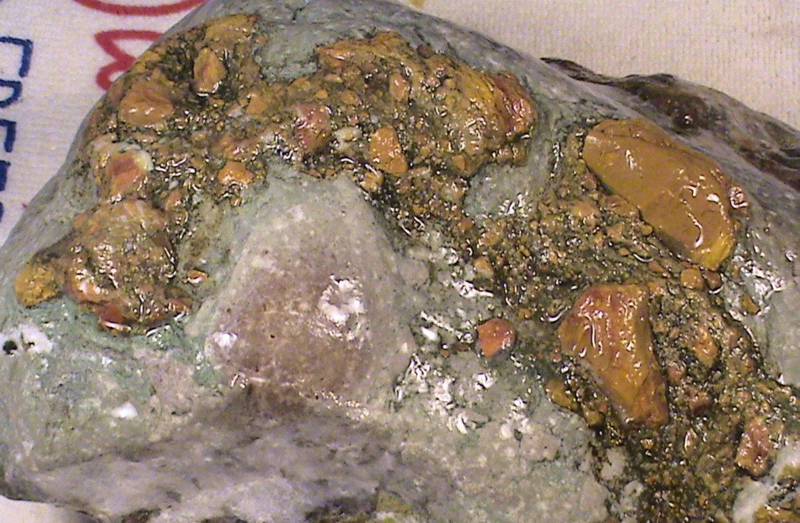 Dendritic Chalcedony Ocean Jasper Agate, Rough Lapidary Rock, 6 LBS, 15 OZ, R261