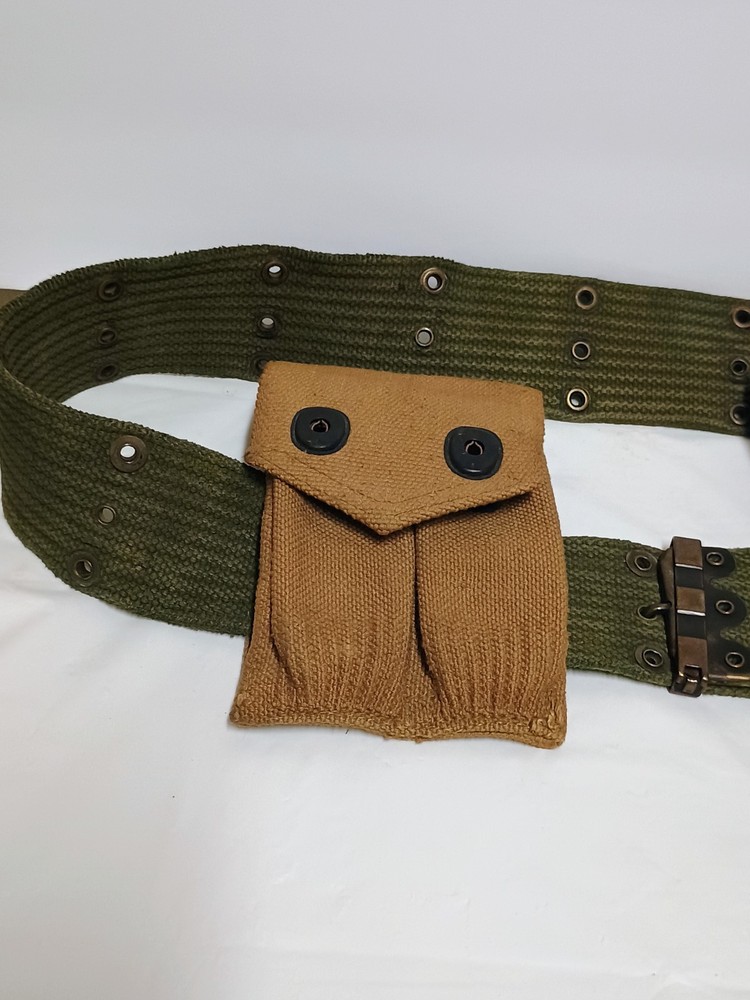 US Army Belt, Ammo Pouch, & Pistol Holster ( Bundle of 3 Items)