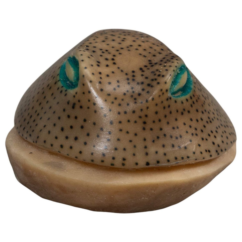Ocean Stingray Tagua Carving