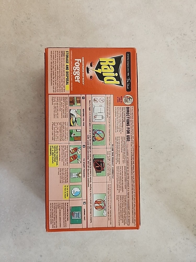 Raid Concentrated Deep Reach Fogger - 4 Count