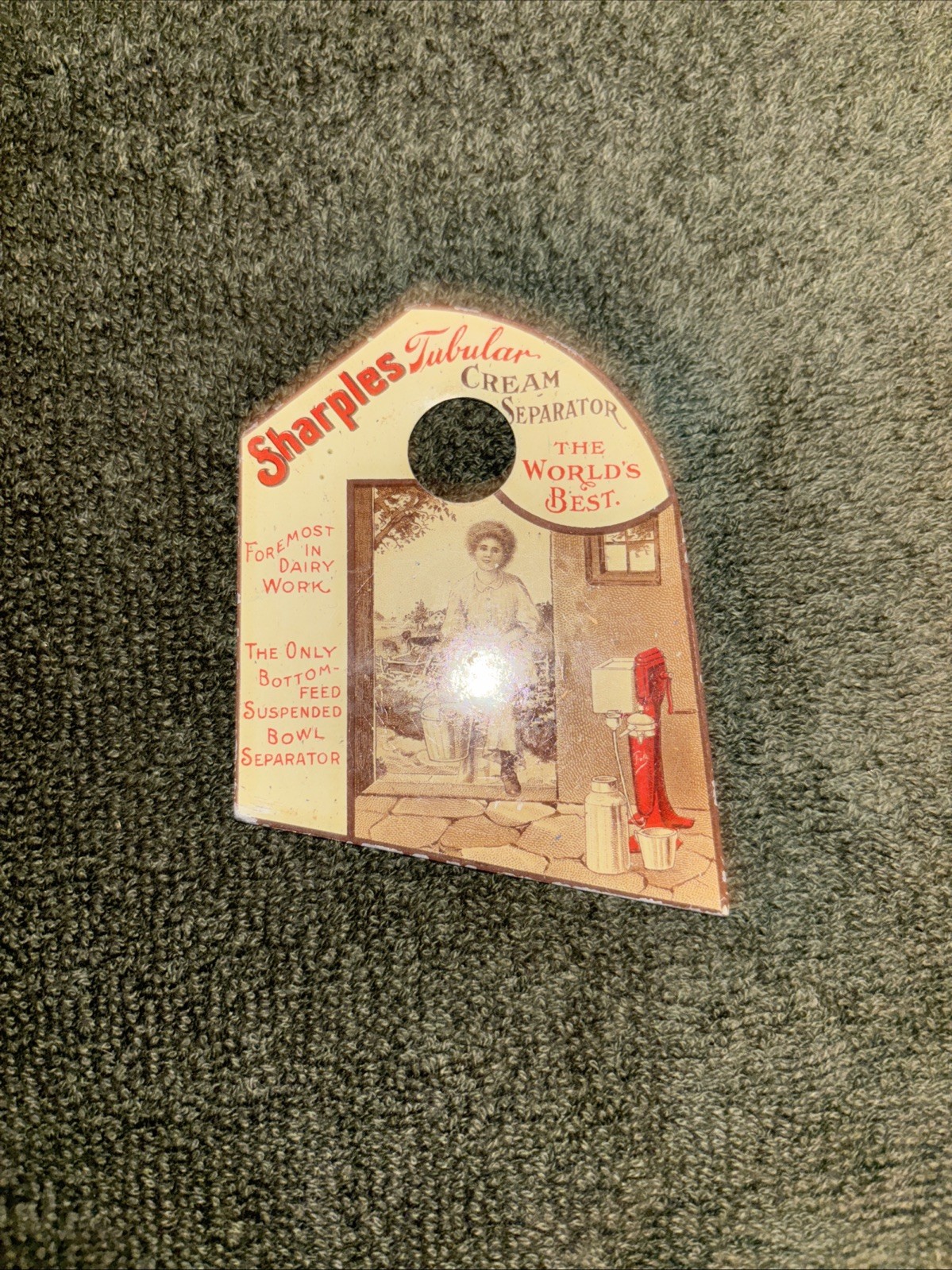 Antique Sharples Tubular Cream Separator Pot & Pan Scraper *West Chester, PA*