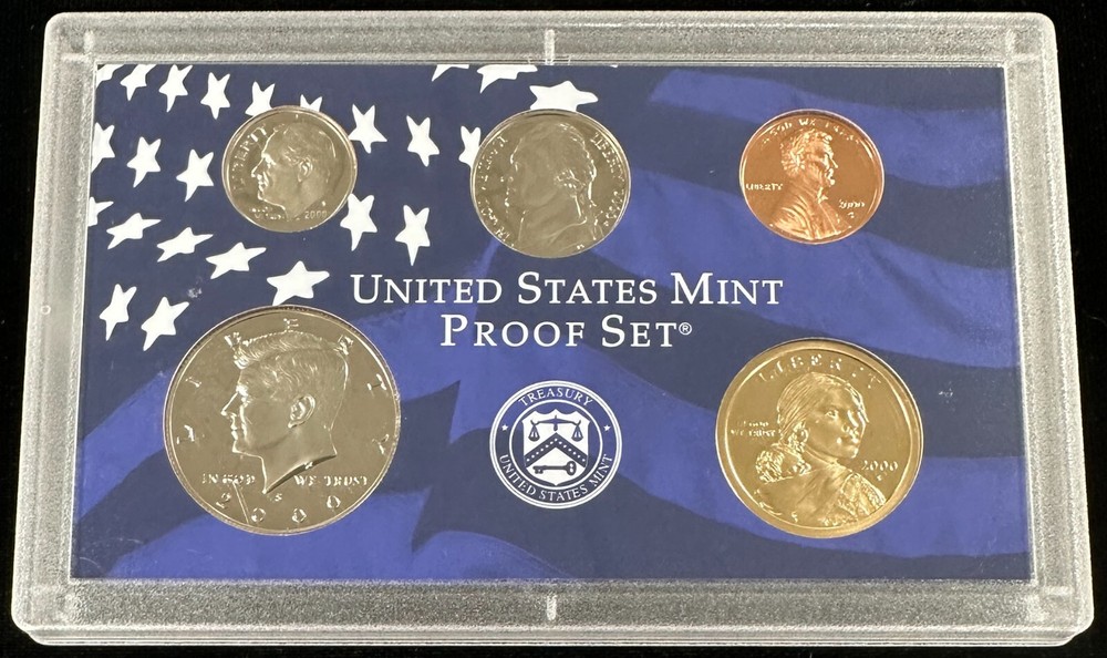 U.S. Mint 1968 PROOF Set, 2000 PROOF Set & 50 State Quarters PROOF Set