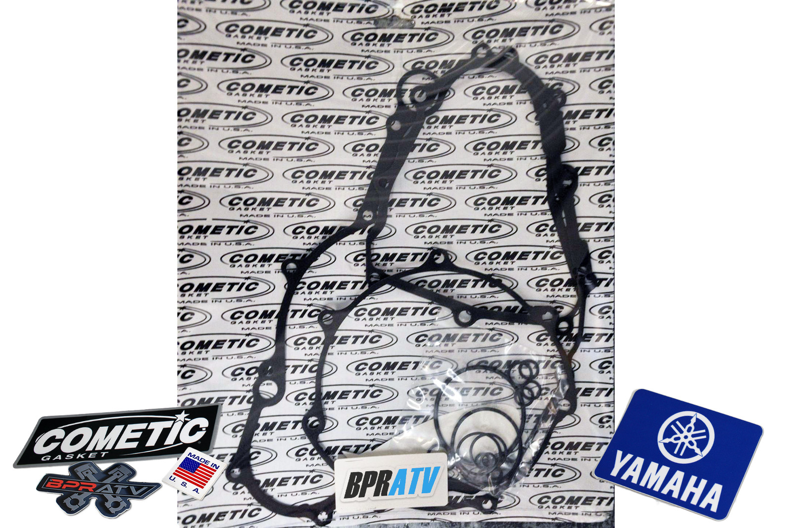 Yamaha YFZ450 Bottom End Engine Rebuild Kit Hot Rods Crank SKF Bearings Gaskets