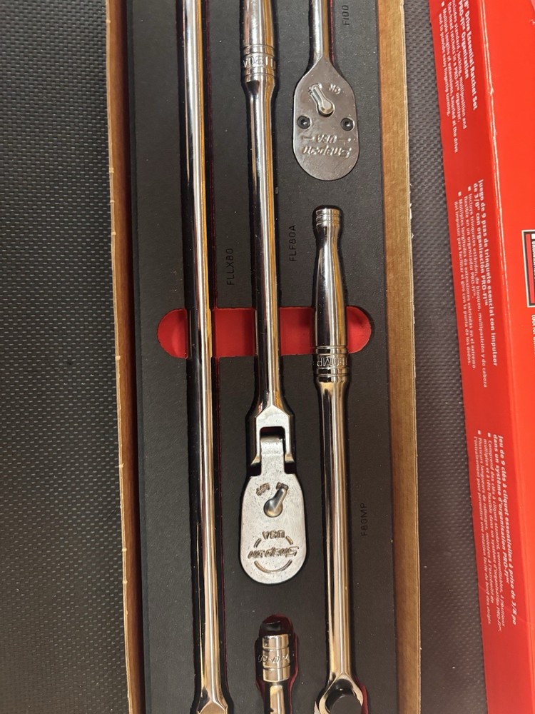 Snap-on Tools 9 Piece Essential Ratchet Set
