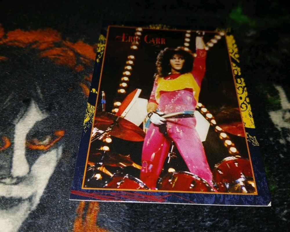 ERIC CARR HTF TRADING CARD Kiss Asylum Tour