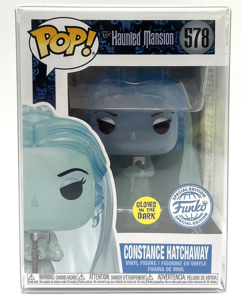 Funko Pop! The Hunted Mansion Constance GITD #578 Special Edition w/Protector