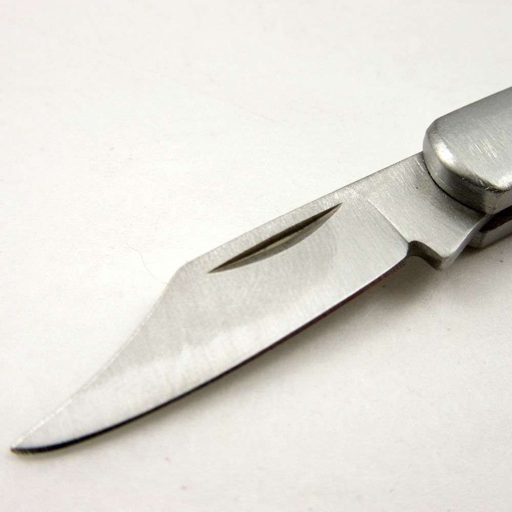 FOLDING POCKET KNIFE KEYCHAIN | 2" Mini Blade Simulated Bone Handle EDC