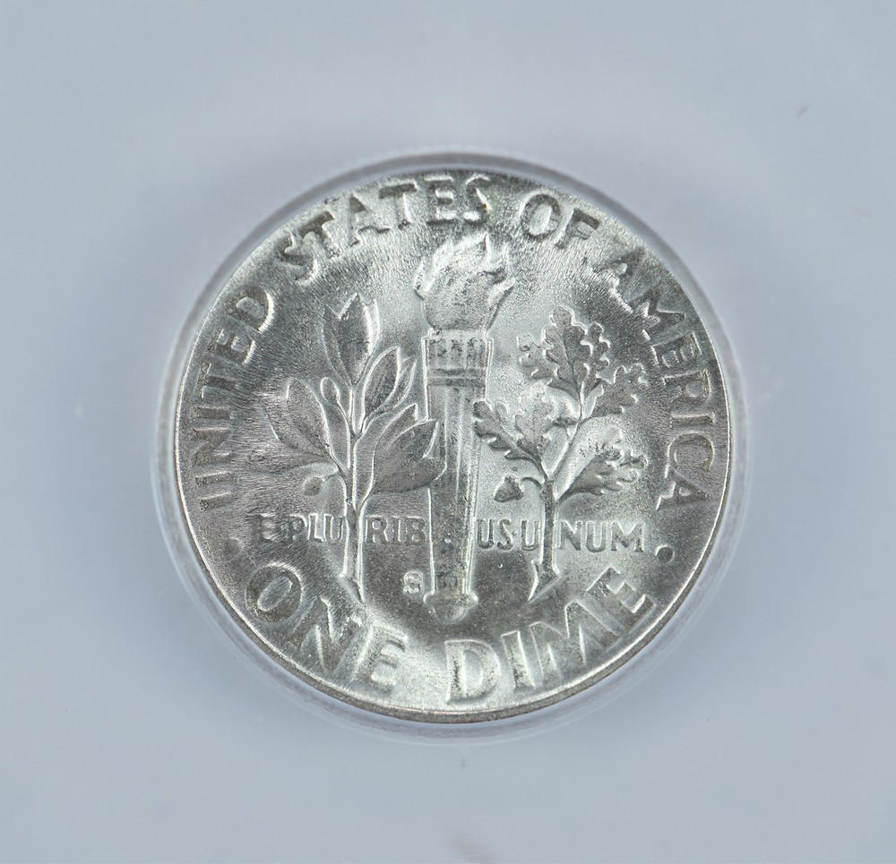 1951-S Roosevelt Dime MS66 FB ICG