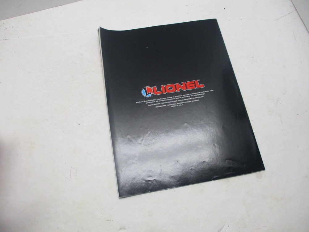 Lionel Catalog 1992 Book One