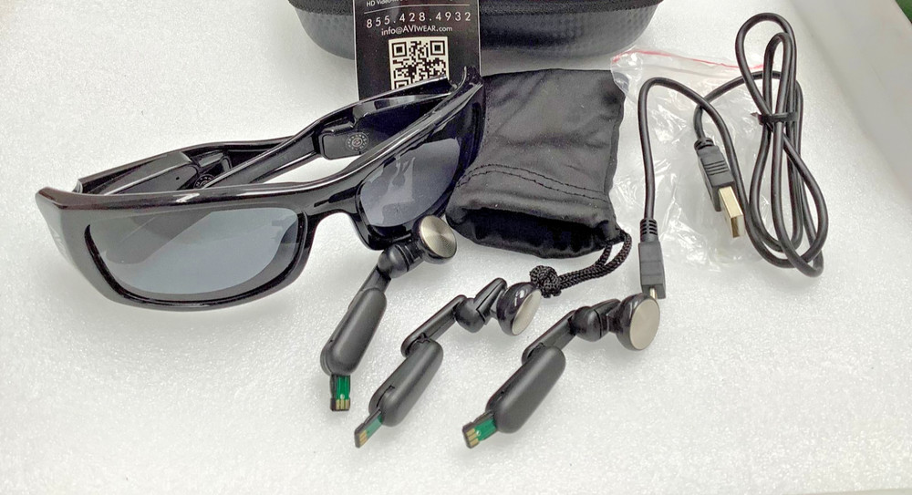 AVI ware Stereo Bluetooth Headset Sunglasses OPEN BOX NEW