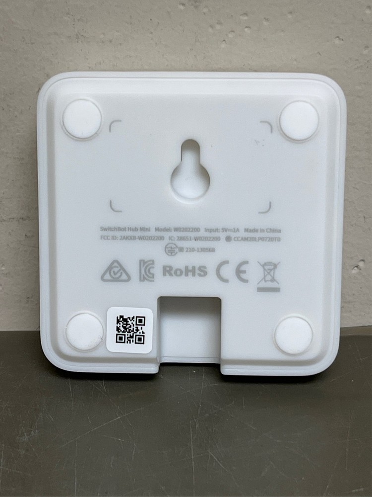 SwitchBot Hub Mini Smart Remote - IR Blaster, Link SwitchBot to Wi-Fi (Support 2