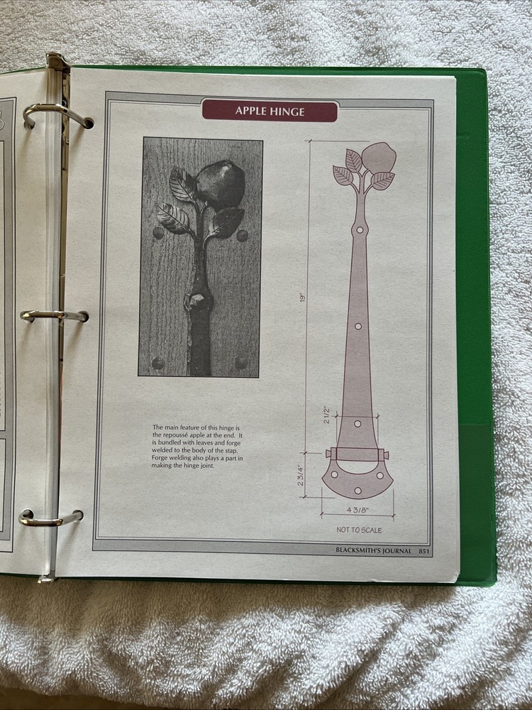 Blacksmith's Journal 1996 Complete Year Illustrated Techniques Set