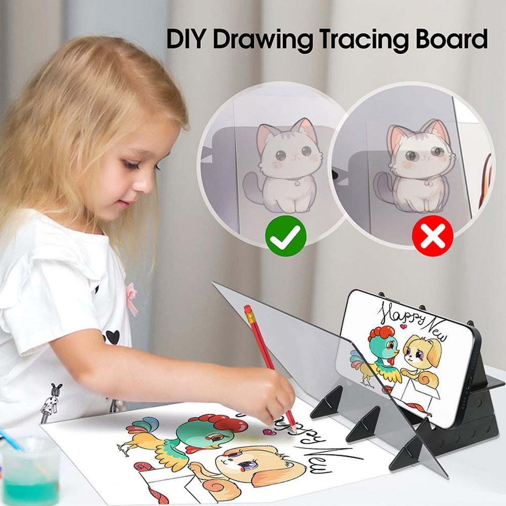 Optical Image Drawing Board, Easy Tracing Drawing Sketching Tool, Sketch Drawing