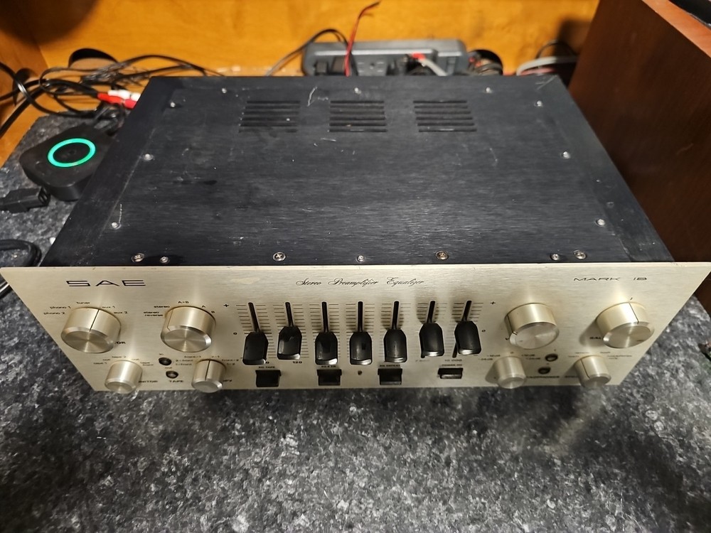 SAE MARK 1B STEREO PREAMPLIFIER TESTED WORKING