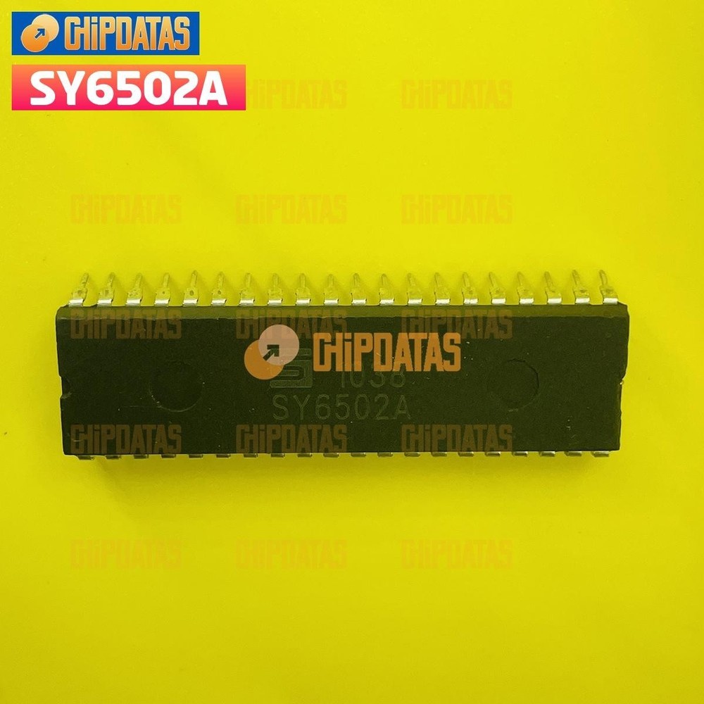 1PCS New SYNERTEK  SY6502A DIP-40 8-bit Microprocessor