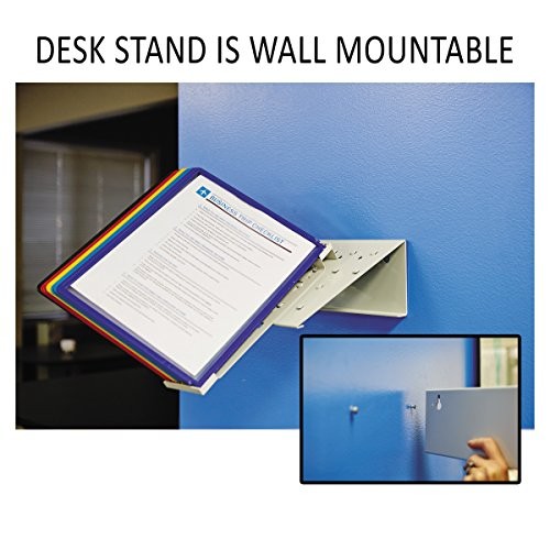 Desktop Reference System, 10 Double-Sided Panels, Letter 10-Panel Assorted