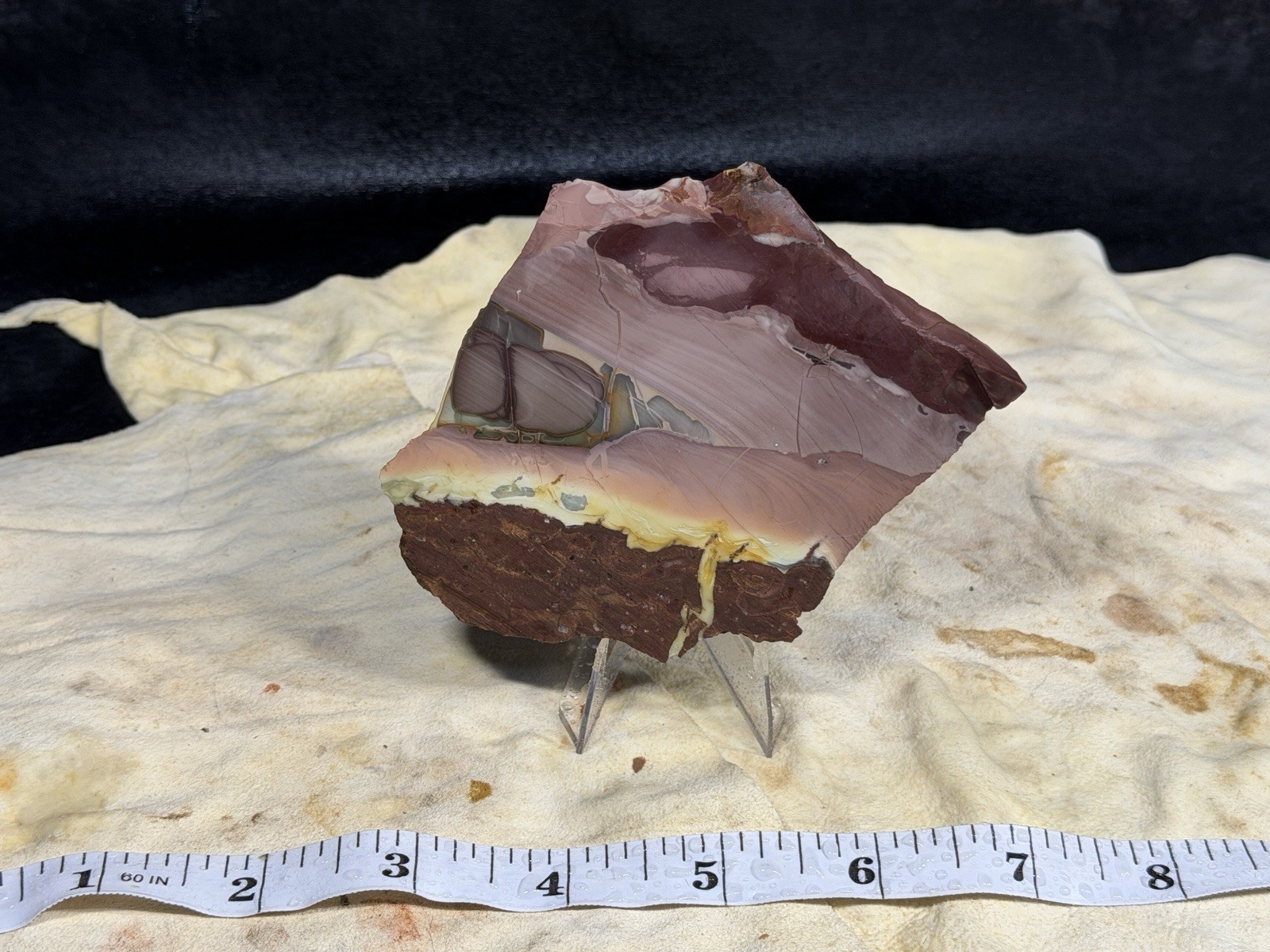 Willow Creek Slab Jasper Slab, Lot #306