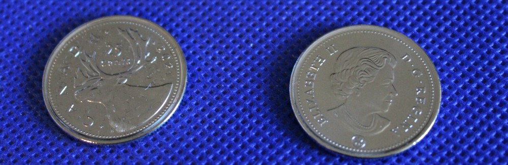 2021 Canada First Strike Quarter Direct from Special Wrap Roll.. Uncirculated