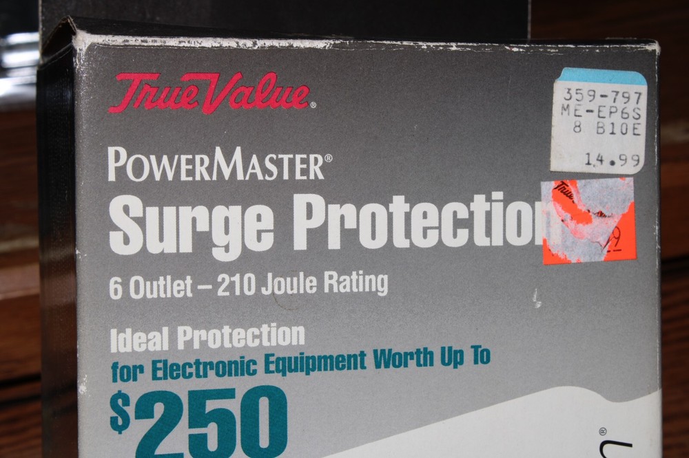 NOS SL WABER POWER MASTER ELECTRONICS PROTECTOR SURGE PROTECTION