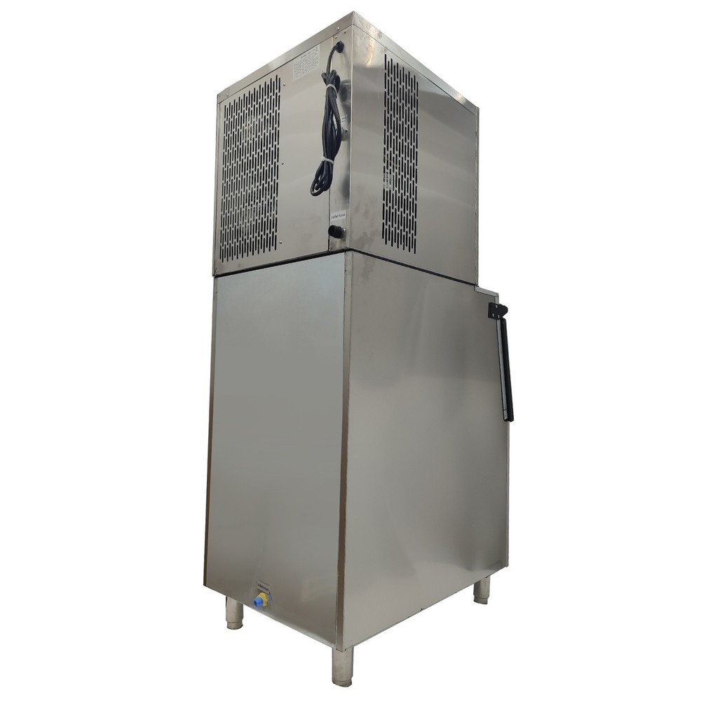Ice Maker Automatic Commercial Ice Making Machine Storage Capacity 100KG 110V
