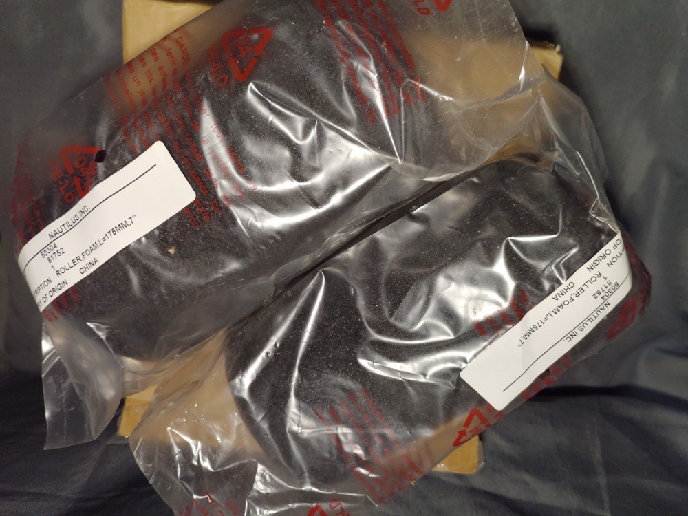 Bowflex/Nautilus 7" Padded Roller Set