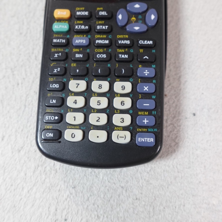 Texas Instruments TI-83 Plus Graphing Calculator No Cover Tested & Working Math