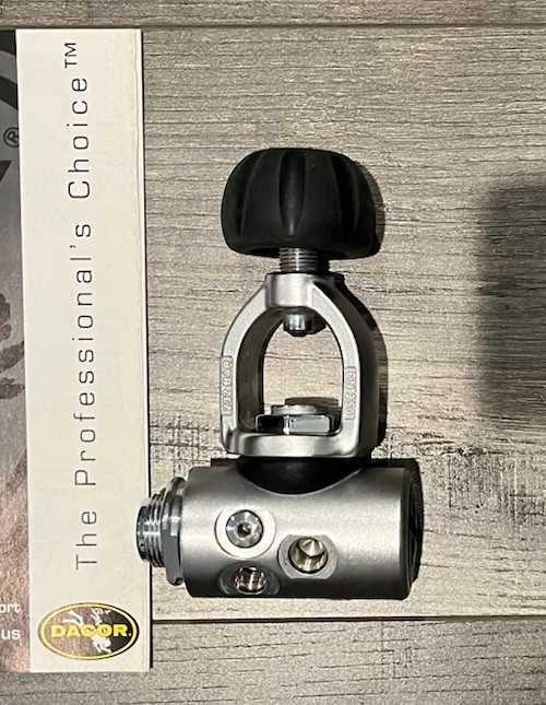 Dacor Yoke 1st First Stage Scuba Dive Regulator Untested