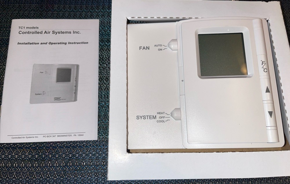 Digital 24 Volt Wall Thermostat - TC1-B3B52