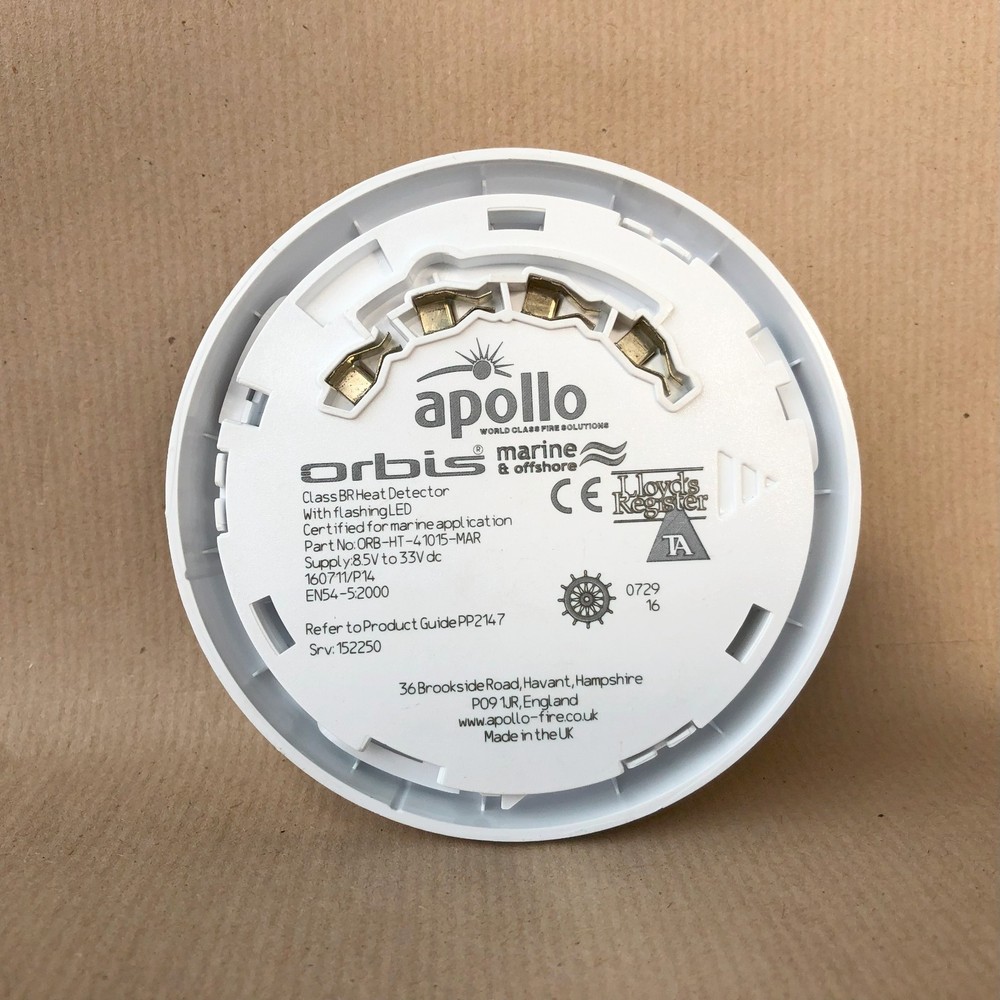 APOLLO ORB-HT-41015-MAR HEAT DETECTOR CLASS BR