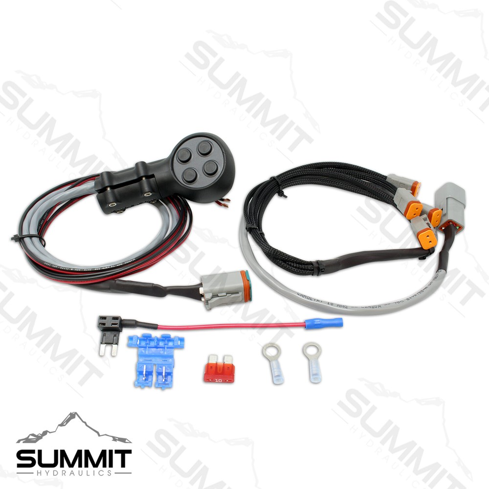 Joystick Handle 4-Button Momentary Control Switch w/ Harness