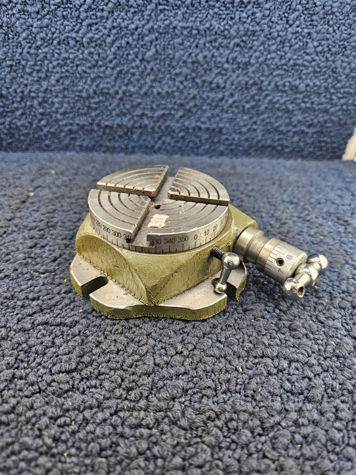 Precision Small Rotary Table For Watchmakers, Jewelry, Milling Tool