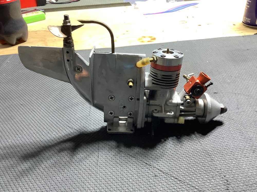 K&B 3.5cc .21 RC Boat Outboard Engine